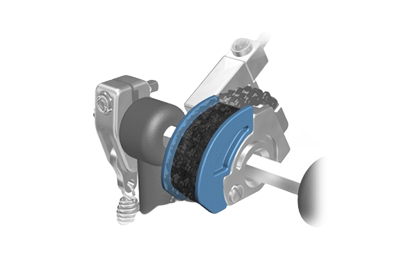 Pearl CAMT-BL (H) Progressive Cam -Translucent Blue