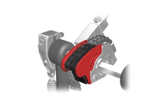 Pearl CAMT-RD (H) Radical Progressive Cam -Translucent Red