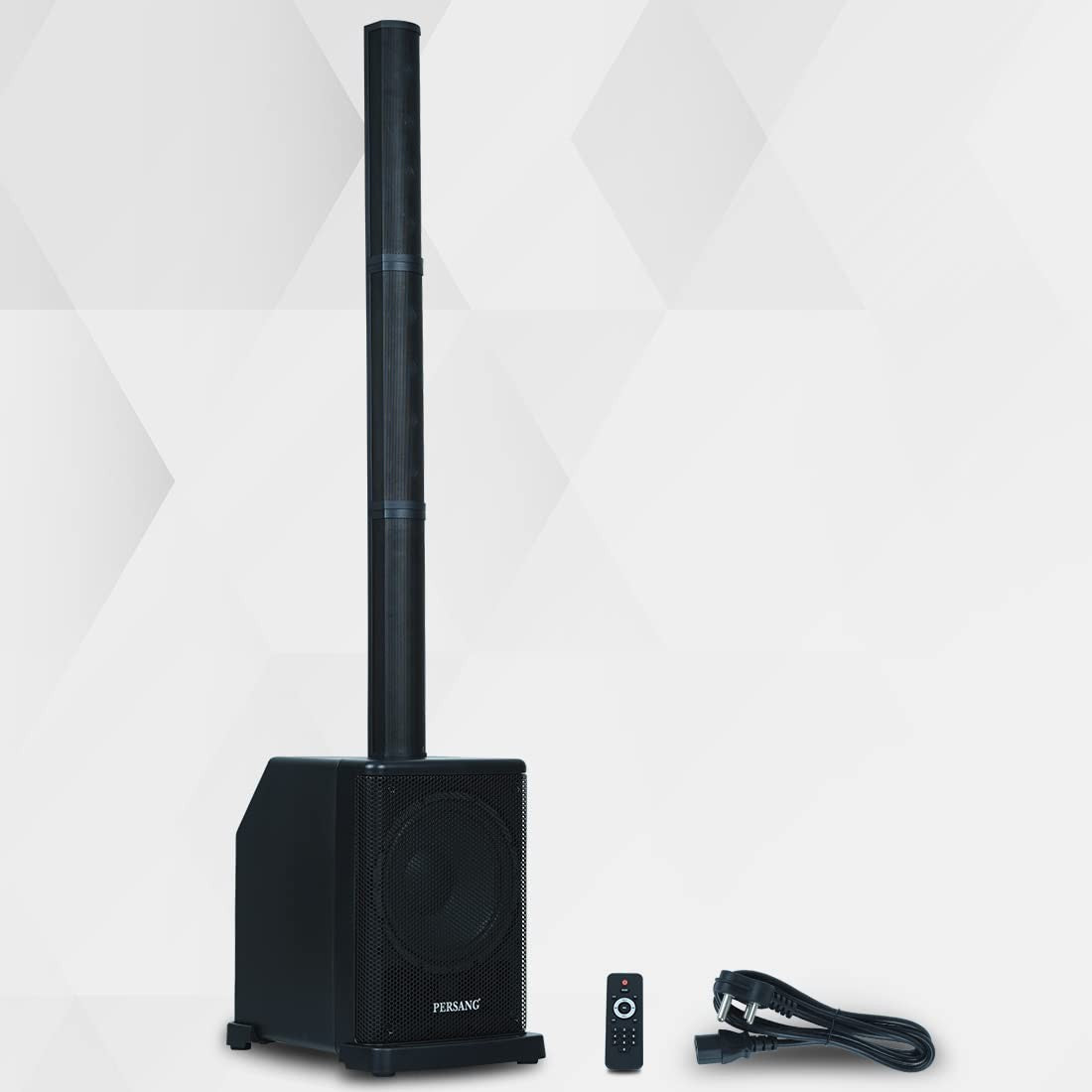 Persang Astra 12 | 1000W RMS Portable Line Array Speaker, 12” Woofers, 180° Coverage, TWS, Bluetooth/USB/SD