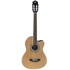 Pluto Acoustic Guitar 201 series Medium with Cutaway HW39C-201 NAT