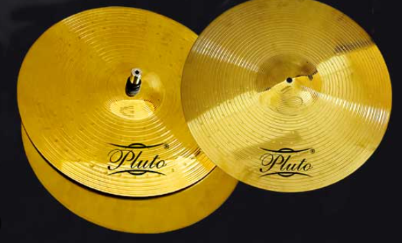 Pluto Hi Hat Alloy Cymbals 14" - Alloy 14"