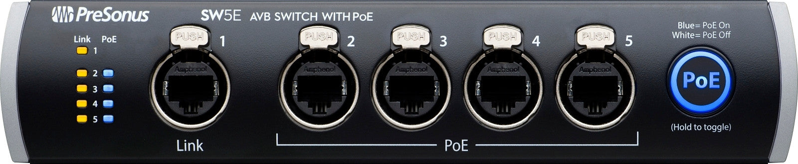 Presonus SW5E Mixer Accessory - AVB Switch