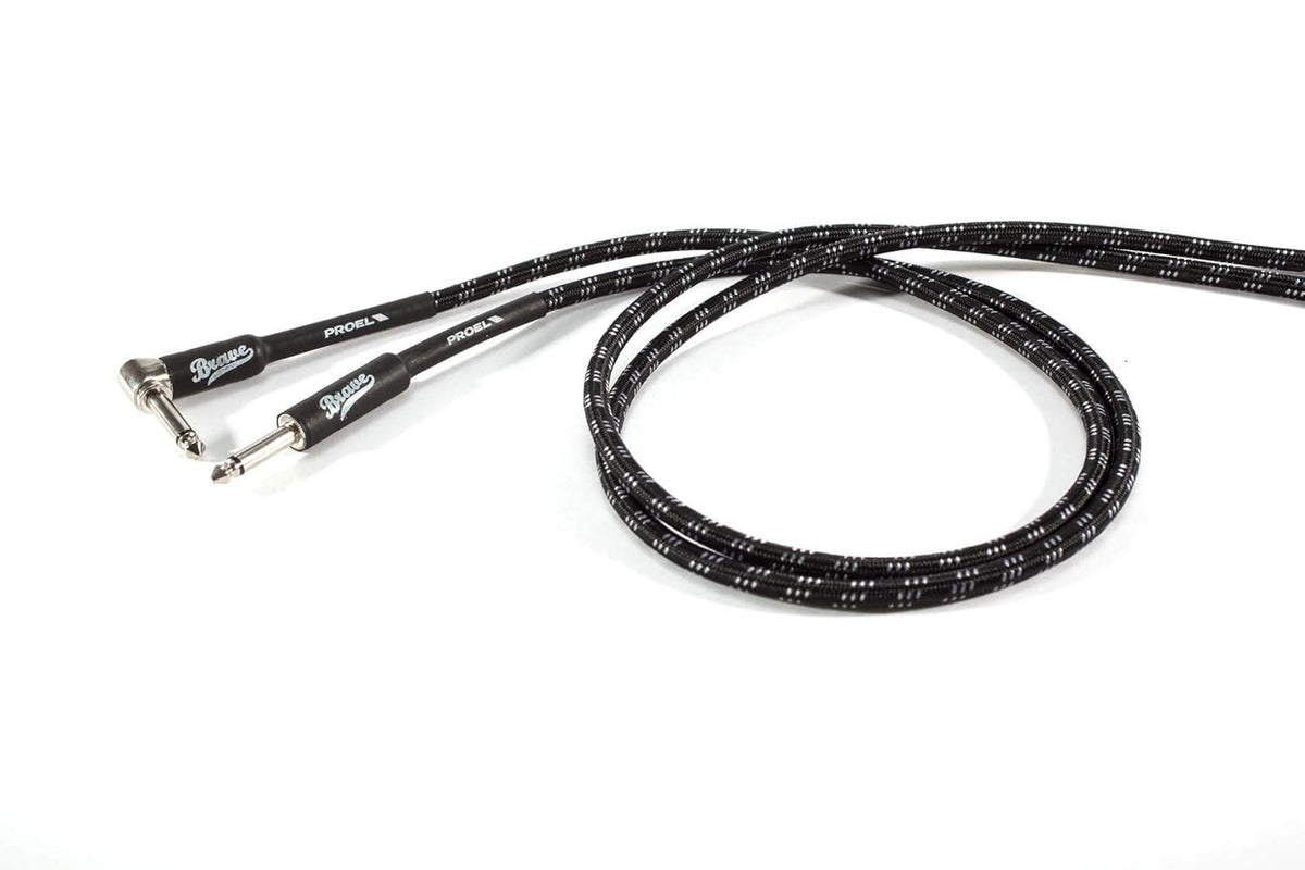 Proel BRV120LU3BW Instrument Cable - 3 Metres – Beats The Musical ...