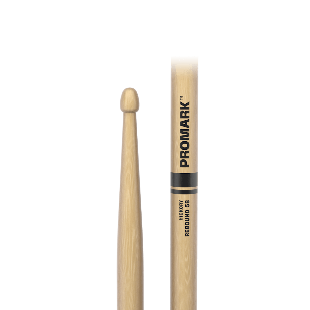 Promark RBH595AW Rebound 5B Lacquered Hickory Drumstick – Beats The ...