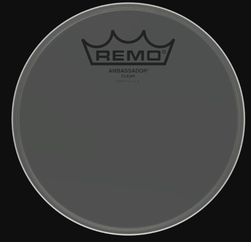 Remo Ambassador Clear Tom/Snare Drumhead