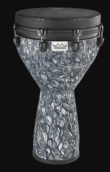 Remo ARTBEAT Artist Collection Djembe - Aric Improta - Aux Moon