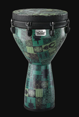 Remo DJ-0014-32 Djembe Mondo Green Kinte 14"