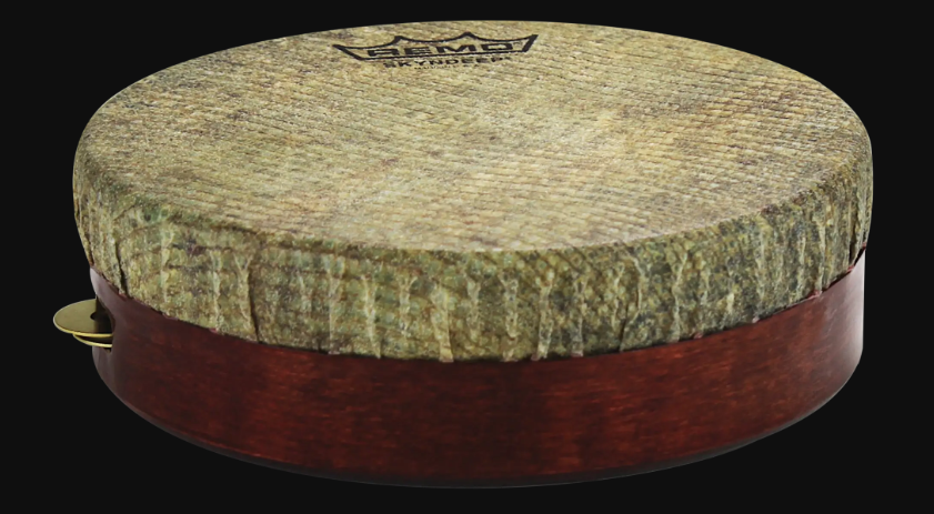 Remo ET-8227-00 Traditional Kanjira Antique Veneer 7"