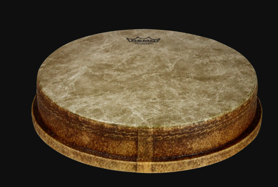 Remo Djembe Head Mondo Skyndeep Beige Fiberskyn Graphic 12"