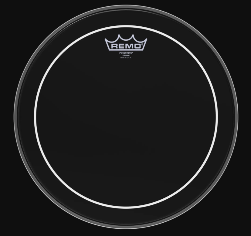 Remo Pinstripe Ebony Tom/Snare Drumhead