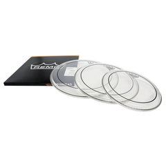 Remo PP-0912-PS Pinstripe Clear Tom Drumhead Pack 12-13-16