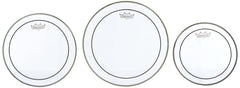 Remo PP-0922-PS Pinstripe Clear Tom Pack 10-12-14