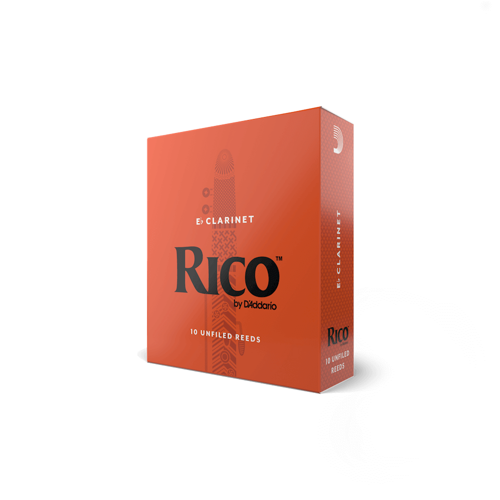 Rico By D'Addario Eb Clarinet Reeds, 10-Pack