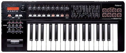 Roland A-300 PRO-R 32-Keys MIDI Keyboard Controller, Black