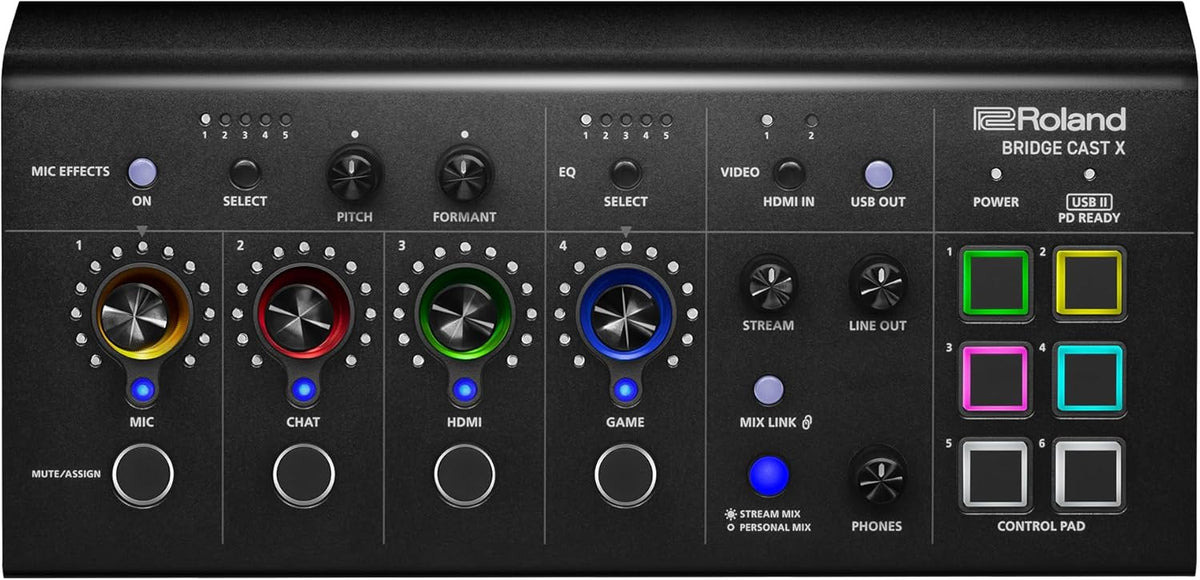 Roland Bridge Cast X Dual-bus Pro Streaming Mixer