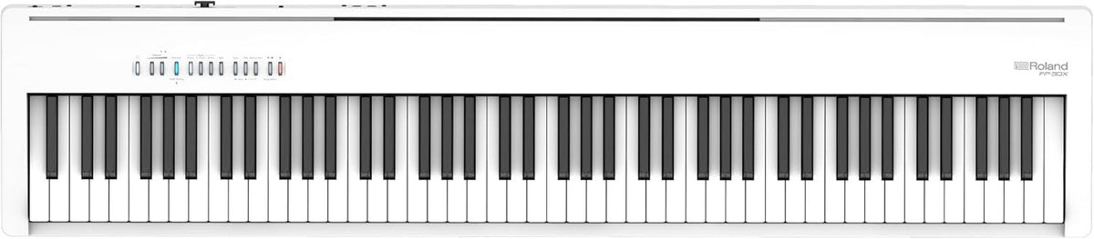 Roland FP-30X Digital Piano - Black/White