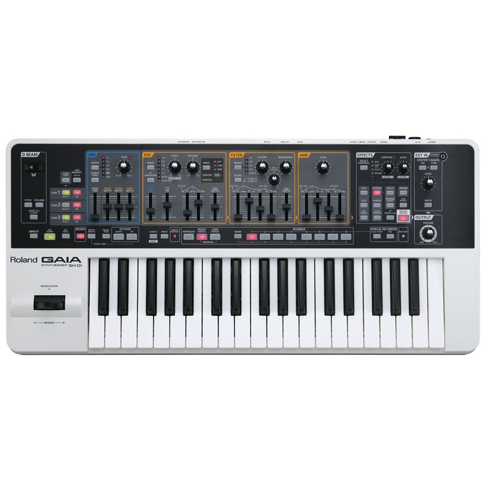 Roland GAIA SH-01 Virtual Analog Synthesizer 37-key