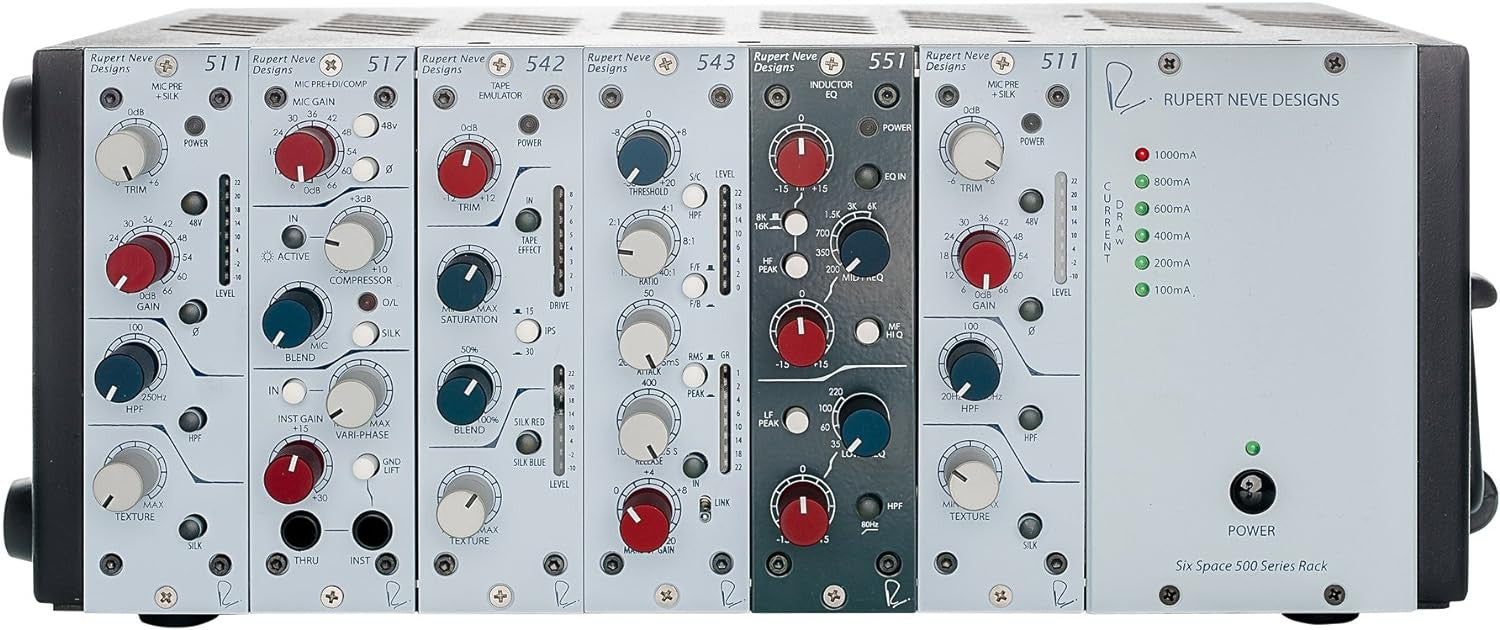 Rupert Neve Designs R6 500 Series Rack – Beats The Musical Instrument Store