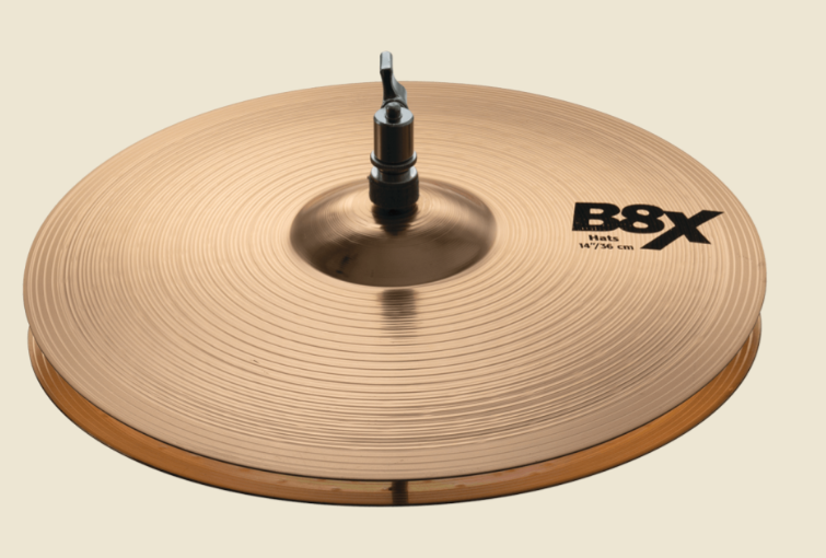 Sabian 41402X Cymbal B8X series Hi Hat 14"