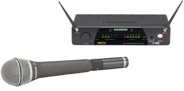 Samson Airline 77 Handheld Mic System (AX1/CR77 + Q7 Mic)