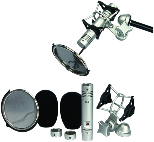 Samson CL2 Matched Stereo pair Condenser Mics