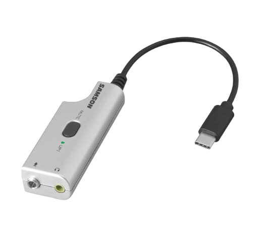 Samson DEU1 Broadcast Headset Microphone Bundle (DE5 mic+UP1 adapter)