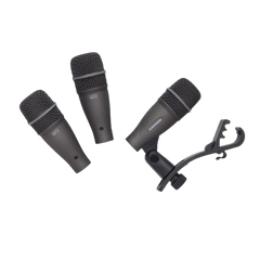 Samson DK703 - 3 PC Drum Mic Kit w/case