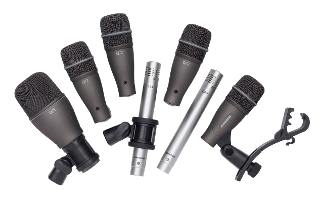 Samson DK707 - 7 PC Drum Mic Kit w/case