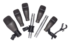 Samson DK707 - 7 PC Drum Mic Kit w/case