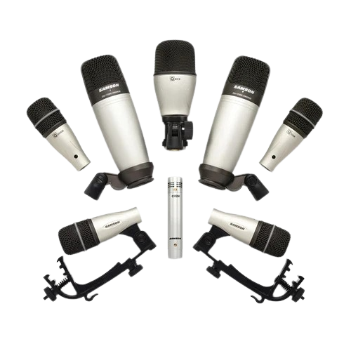 Samson DK8 - 8 KIT (3) Q Tom, (1) Q Snare, (1) Q Kick, (1) CO2H, (2) CO2