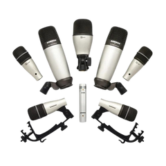 Samson DK8 - 8 KIT (3) Q Tom, (1) Q Snare, (1) Q Kick, (1) CO2H, (2) CO2