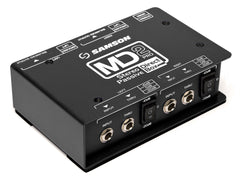 Samson S-Max MD2Pro - Stereo Passive Direct Box