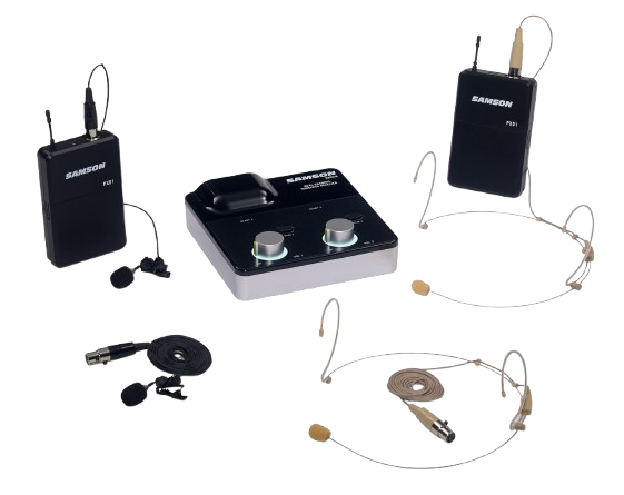 Samson Stage XPD2m Dual Presentation System (RXD2m + PXD1/LM7 + PXD1/DE5)