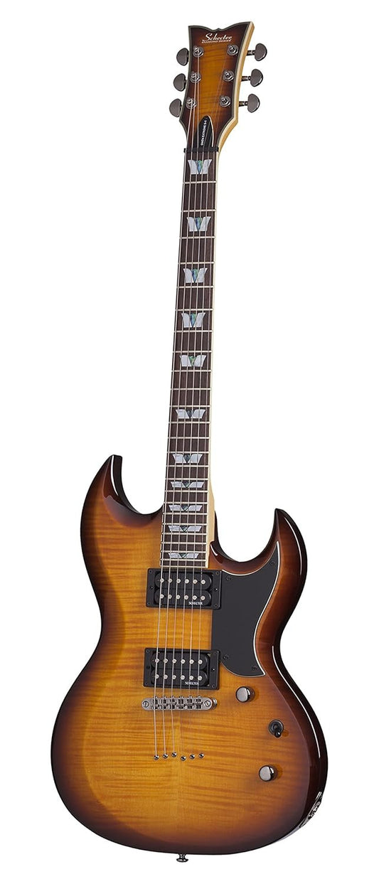Schecter Omen Extreme S-II Solid-Body Electric Guitar, VSB