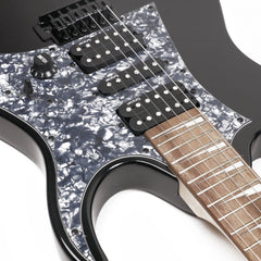 SQOE SEIB350 Super Stratocaster electric Guitar - Black