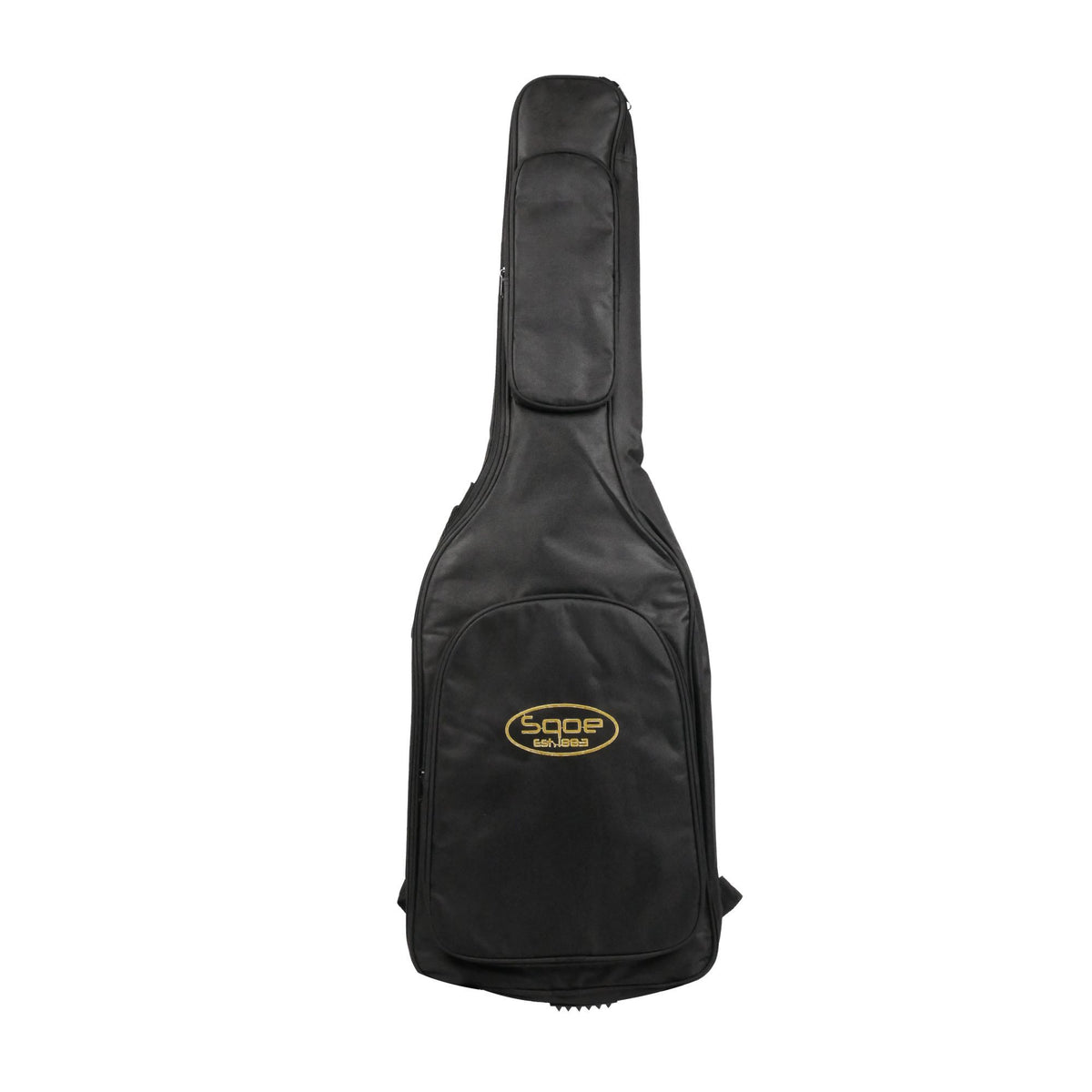 SQOE QB-DB 12mm Padded Electric Guitarbag - Black