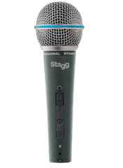 Stagg Microphone, SDM60, Professional Cardioid Dynamic with Cartridge DC164, with Cable