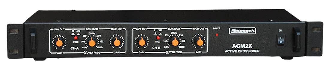 Stranger Amplifier ACM2X with 2 Way Stereo Crossover