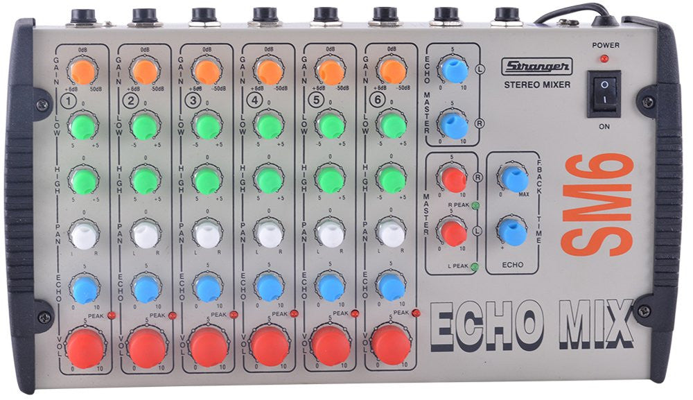 Stranger SM6 Channel Audio Mixer