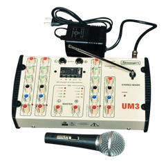 STRANGER UM3 Audio Mixer with USB, Recording & Cordless