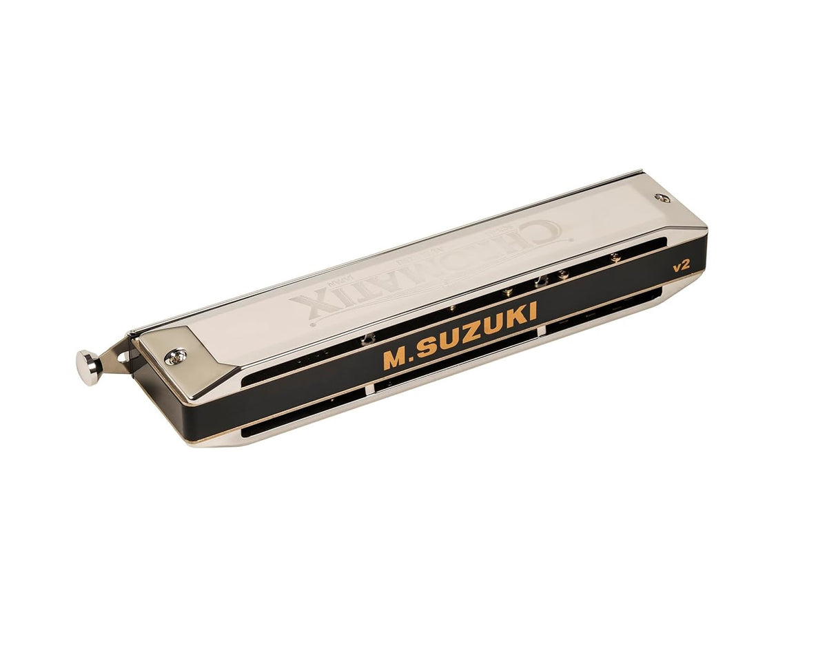Suzuki Harmonica Chromatic SCX-64 CH Key C Reverse Slider SCX-64CH