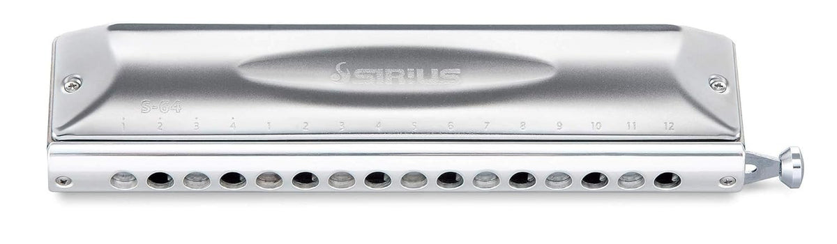 Suzuki Harmonica Chromatic Sirius with Cross Slide S-64C