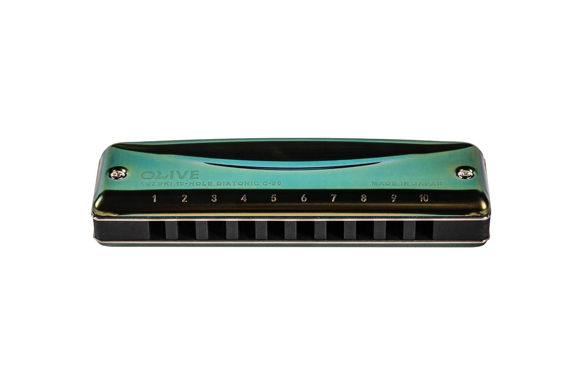 Suzuki Harmonica Olive C-20 Key E