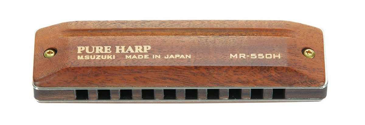 Suzuki Harmonica Pure Harp 10 Hole C Key MR-550HC