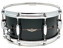 Tama Snare Drum Star Maple 14"x6.5" Smoky Black TMS1465S-SKB