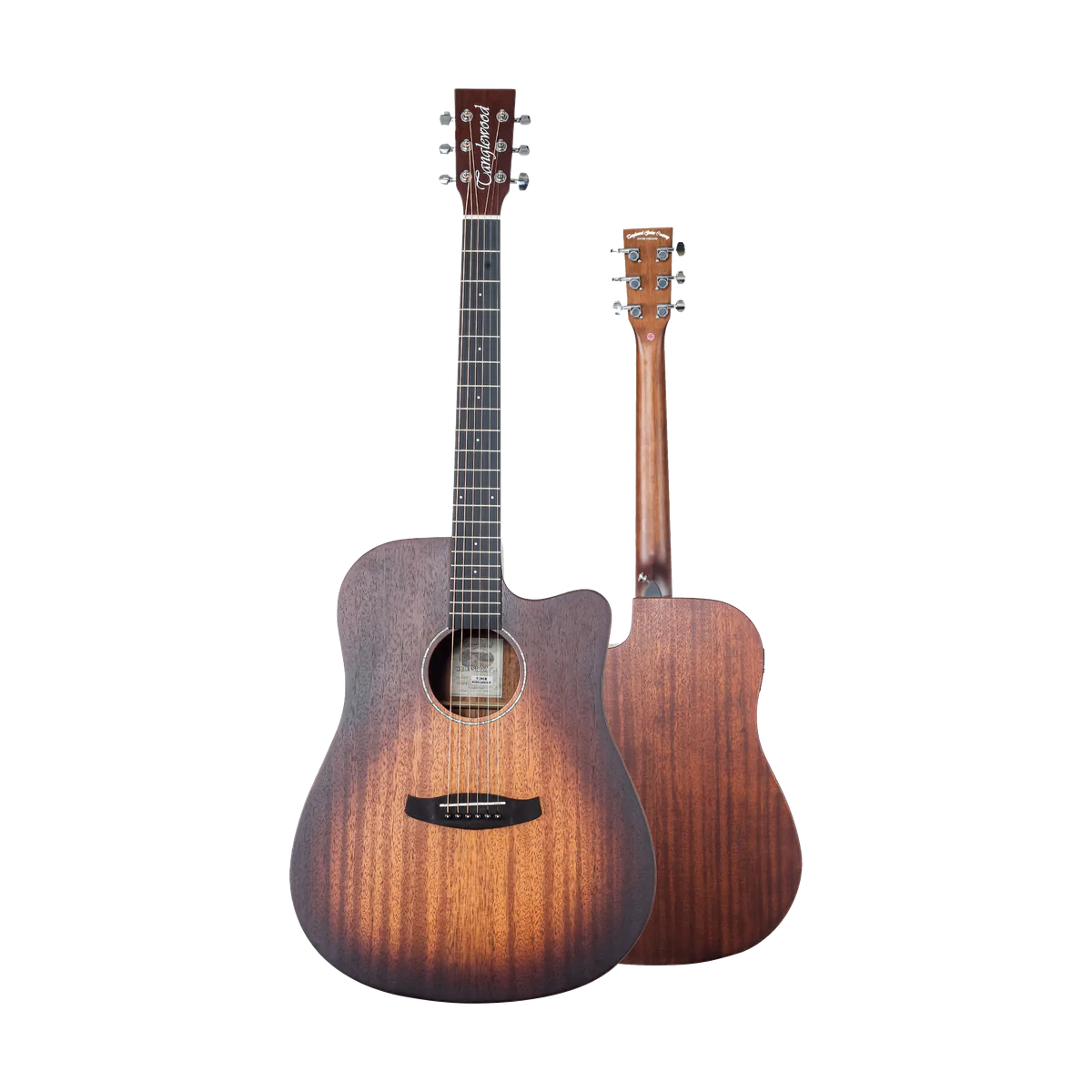 Tanglewood Crossroads TC5CE Dreadnought Cutaway Electro-Acoustic Guitar - Whiskey Burst Satin