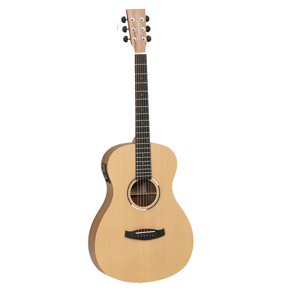 Tanglewood DBT PE HR Discovery Exotic Parlour Spruce Top Electro-Acoustic Guitar - Natural Open Pore Satin