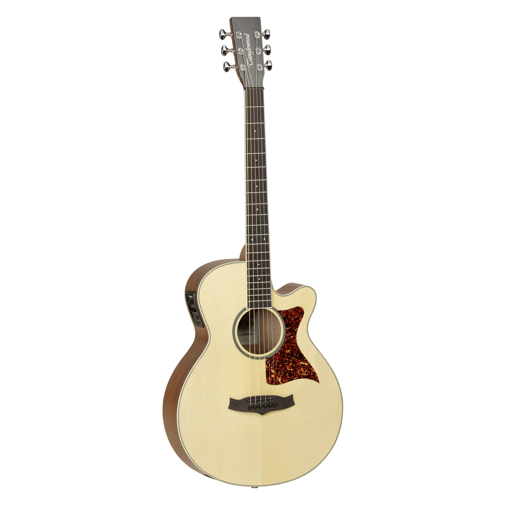 Tanglewood TSP45 Sundance Premier Solid Top Electro-Acoustic Guitar- Natural Satin
