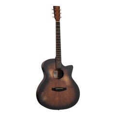 Tanglewood TW OT 4VCE Auld Trinity Solid Spruce Top, Venetian Cutaway Electro-Acoustic Guitar - Natural Distressed Satin
