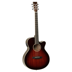 Tanglewood TW4 E AVB Winterleaf Super Folk Electro-Acoustic Guitar - Autumn Vintage Burst Gloss